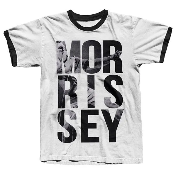 Kick Lettering Ringer Tee White / Black