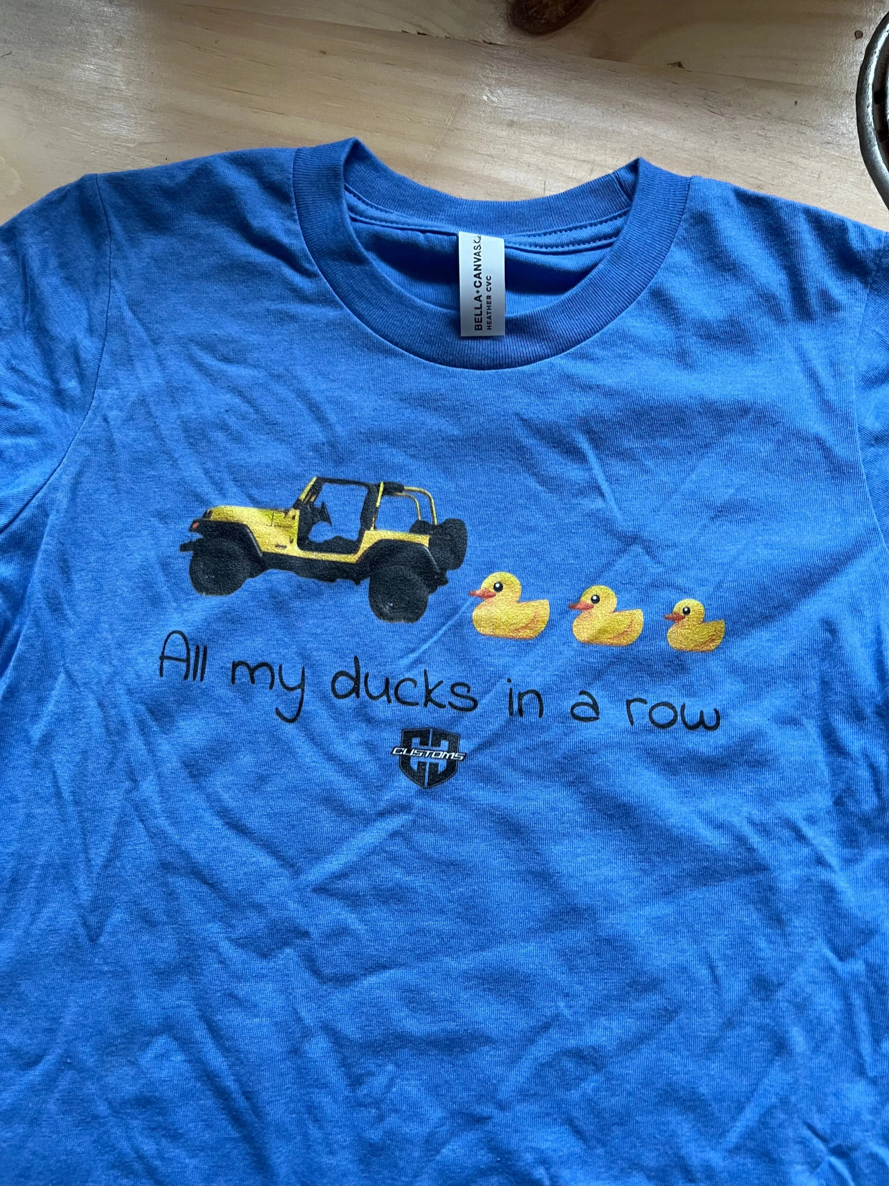Kids Ducks in a Row T-Shirt