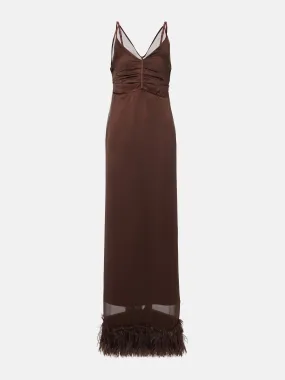 Layered slip dress