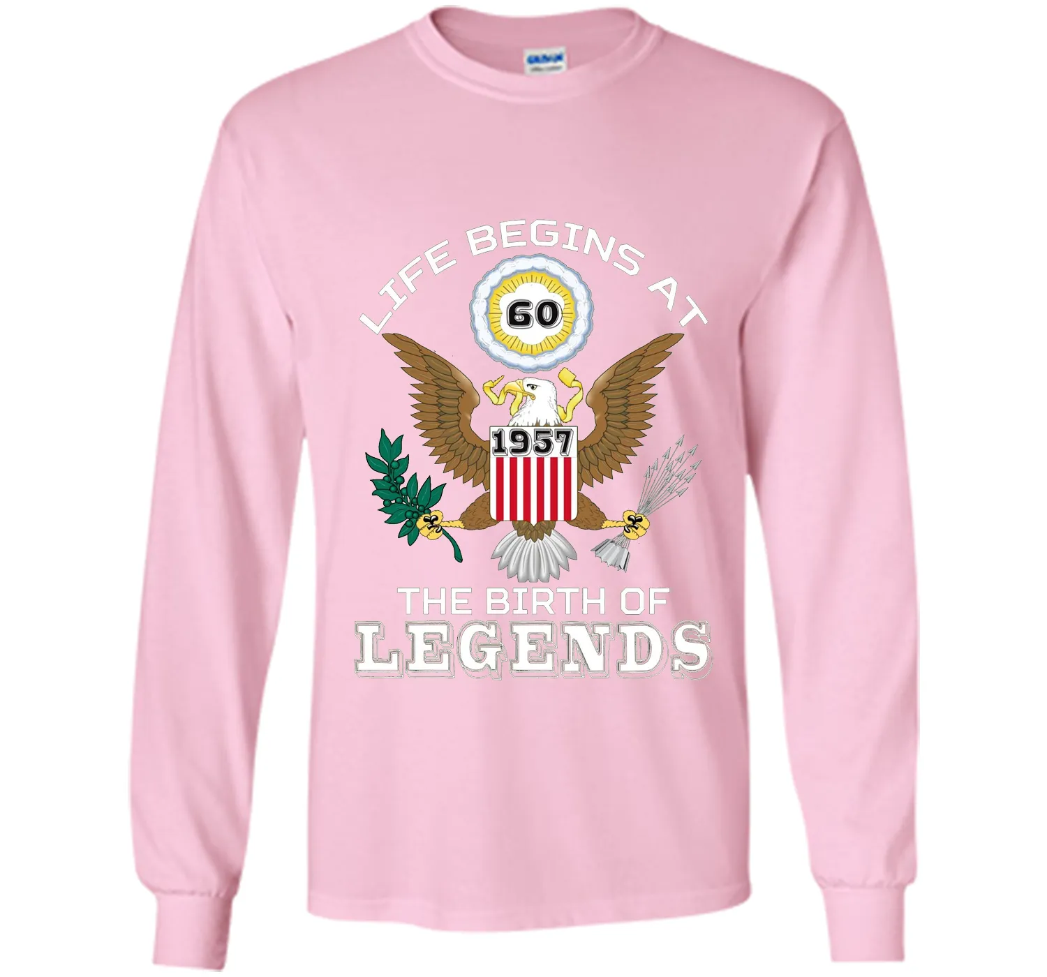 Life begins at 60 - The Birth of Legends 1957 T Shirt cool shirt