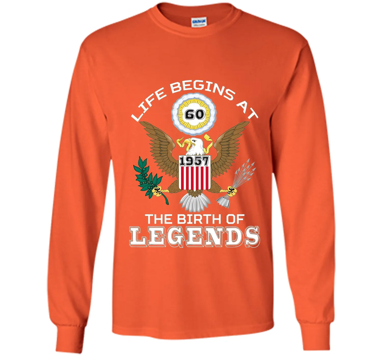 Life begins at 60 - The Birth of Legends 1957 T Shirt cool shirt