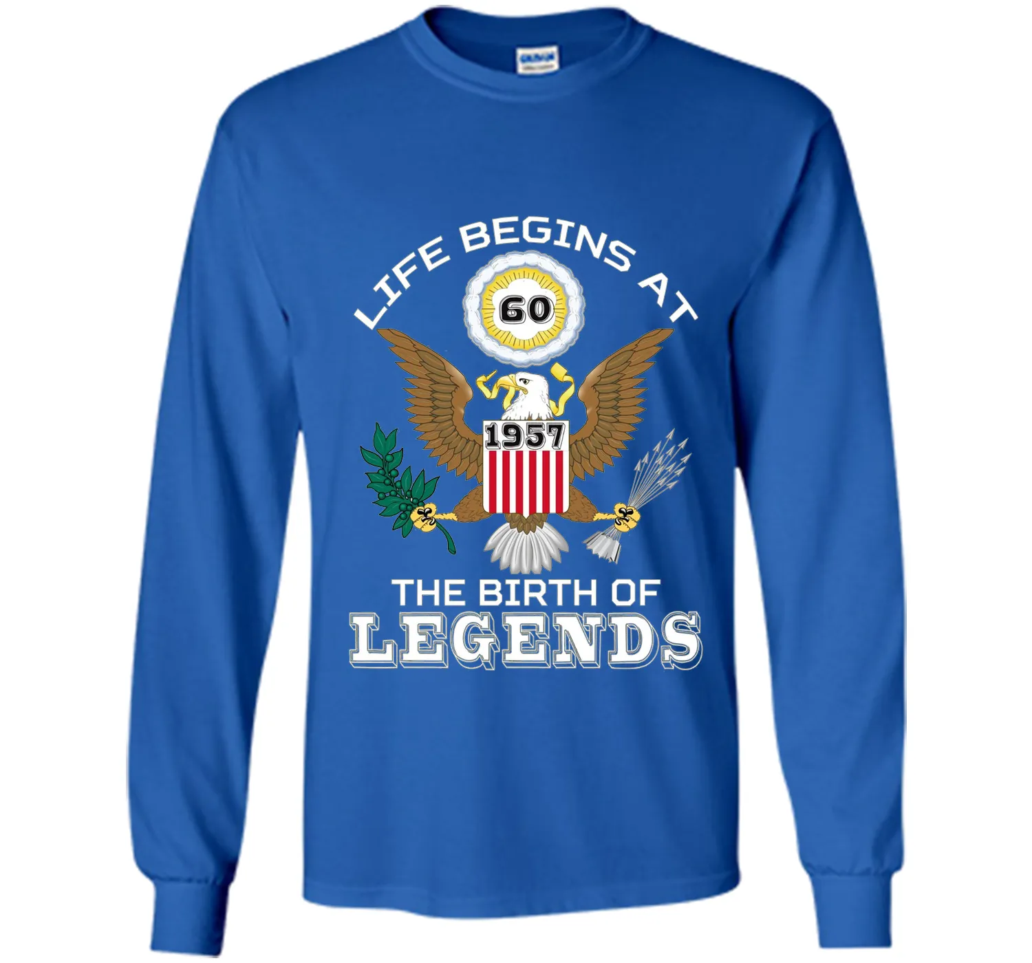 Life begins at 60 - The Birth of Legends 1957 T Shirt cool shirt