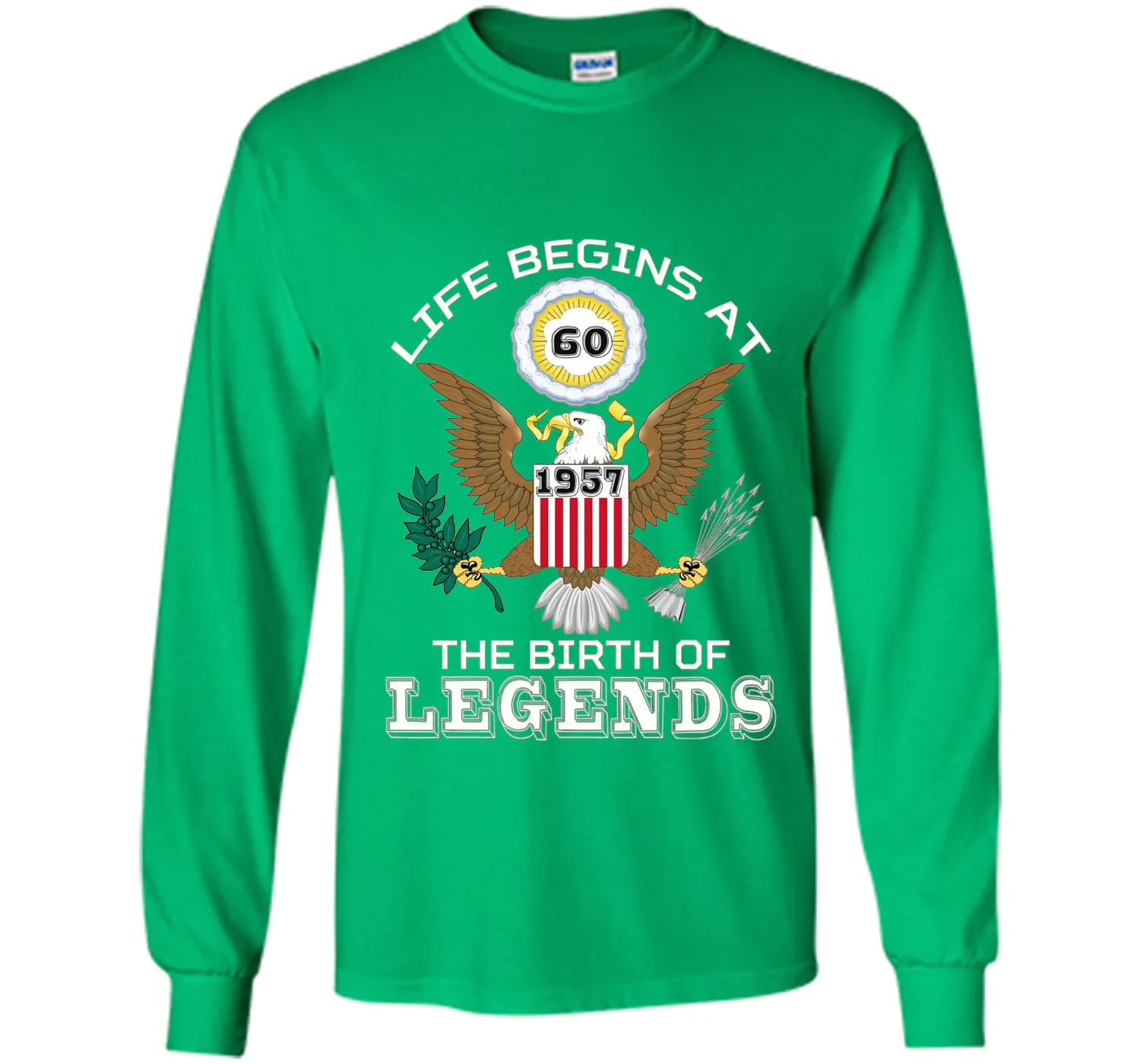 Life begins at 60 - The Birth of Legends 1957 T Shirt cool shirt