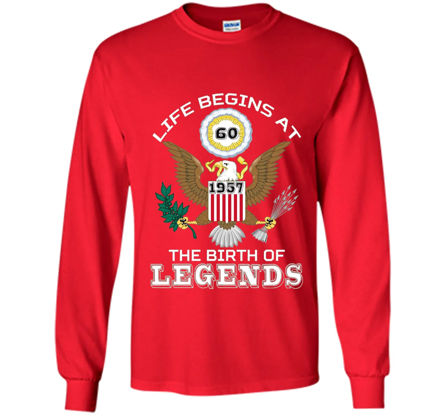 Life begins at 60 - The Birth of Legends 1957 T Shirt cool shirt