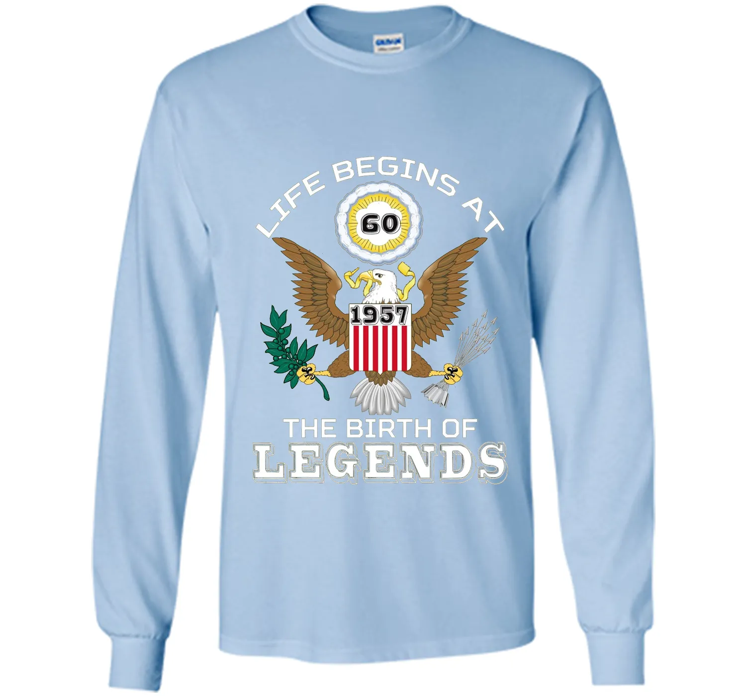 Life begins at 60 - The Birth of Legends 1957 T Shirt cool shirt
