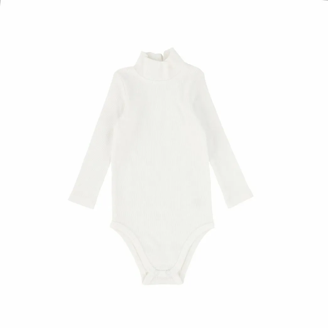 Lil Tee Rib Turtleneck Onesie