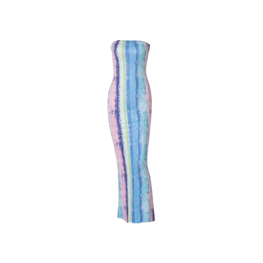 Look Me Up and Down Tube Maxi Dress