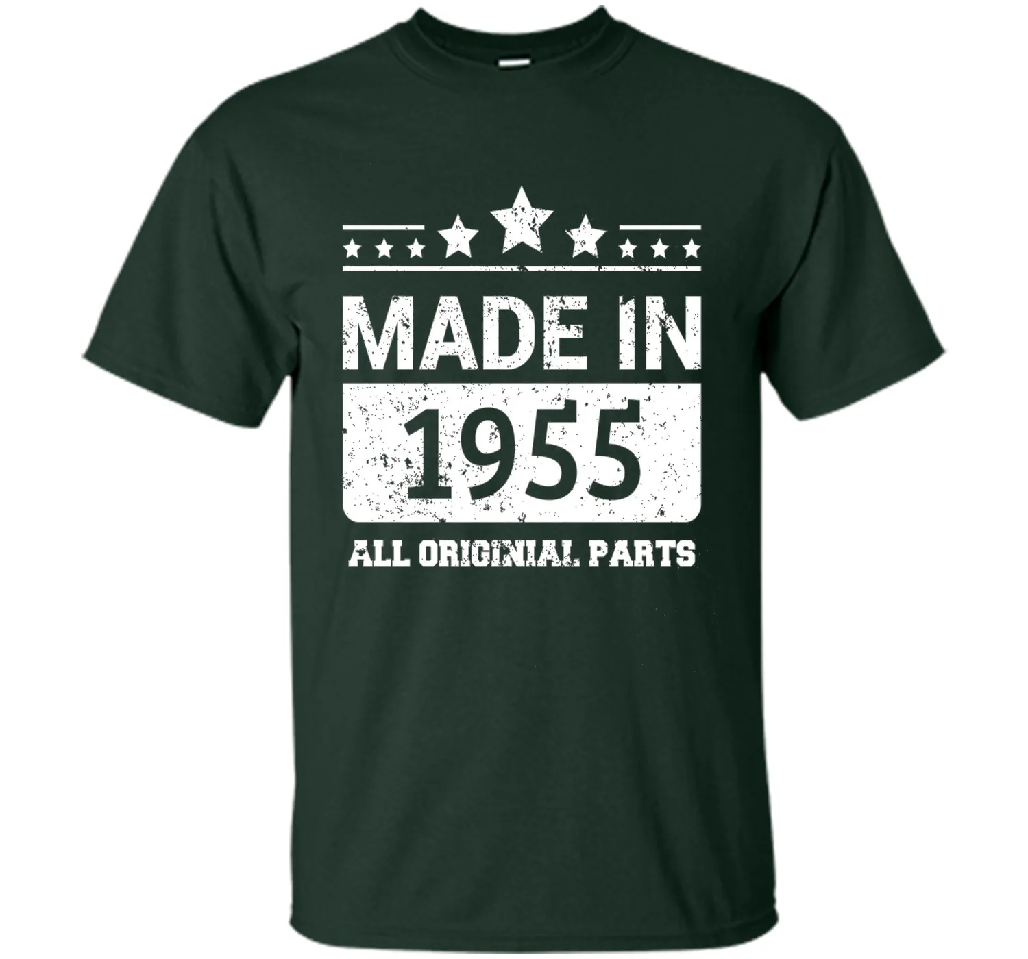 Made In 1955 All Original Parts Birthday T-Shirt