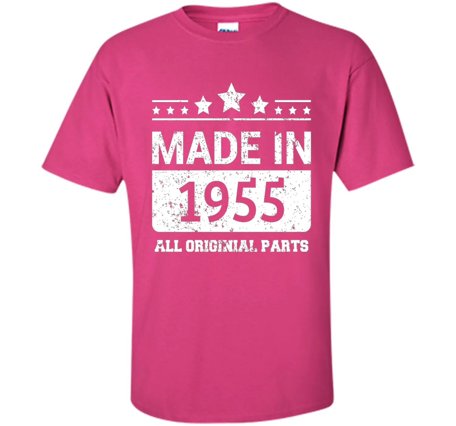 Made In 1955 All Original Parts Birthday T-Shirt