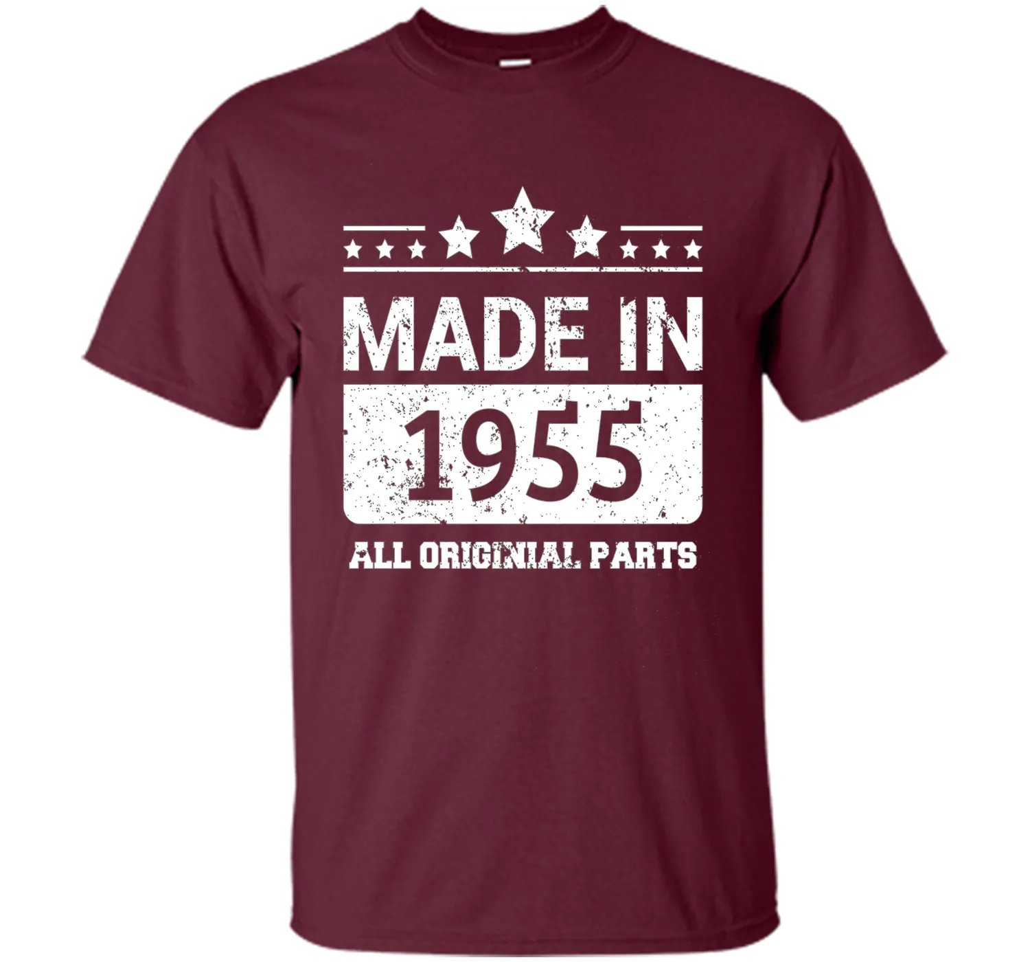 Made In 1955 All Original Parts Birthday T-Shirt