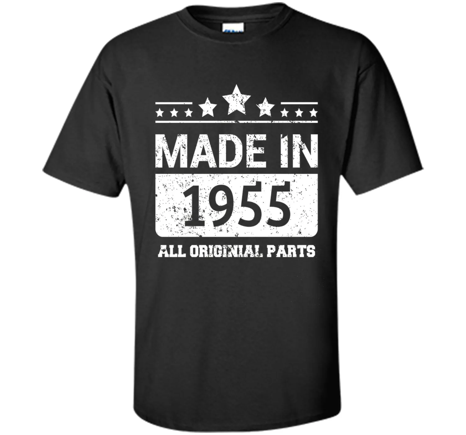 Made In 1955 All Original Parts Birthday T-Shirt