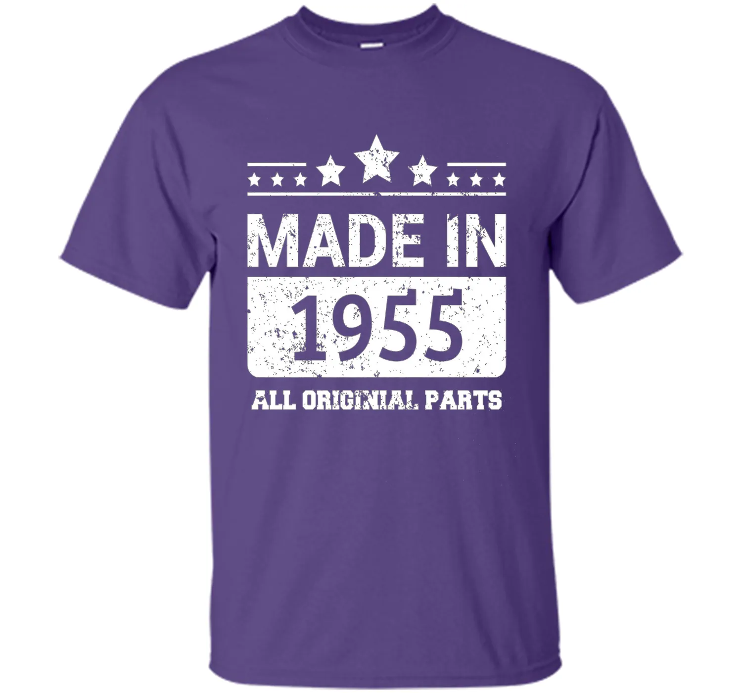 Made In 1955 All Original Parts Birthday T-Shirt