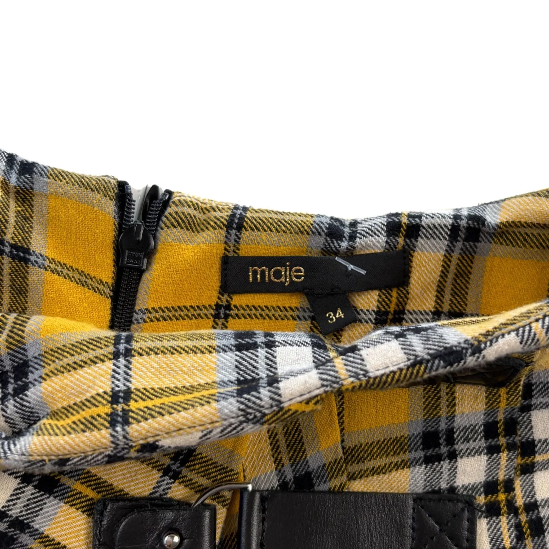 Maje Pleated Mini Skirt - Women's 34