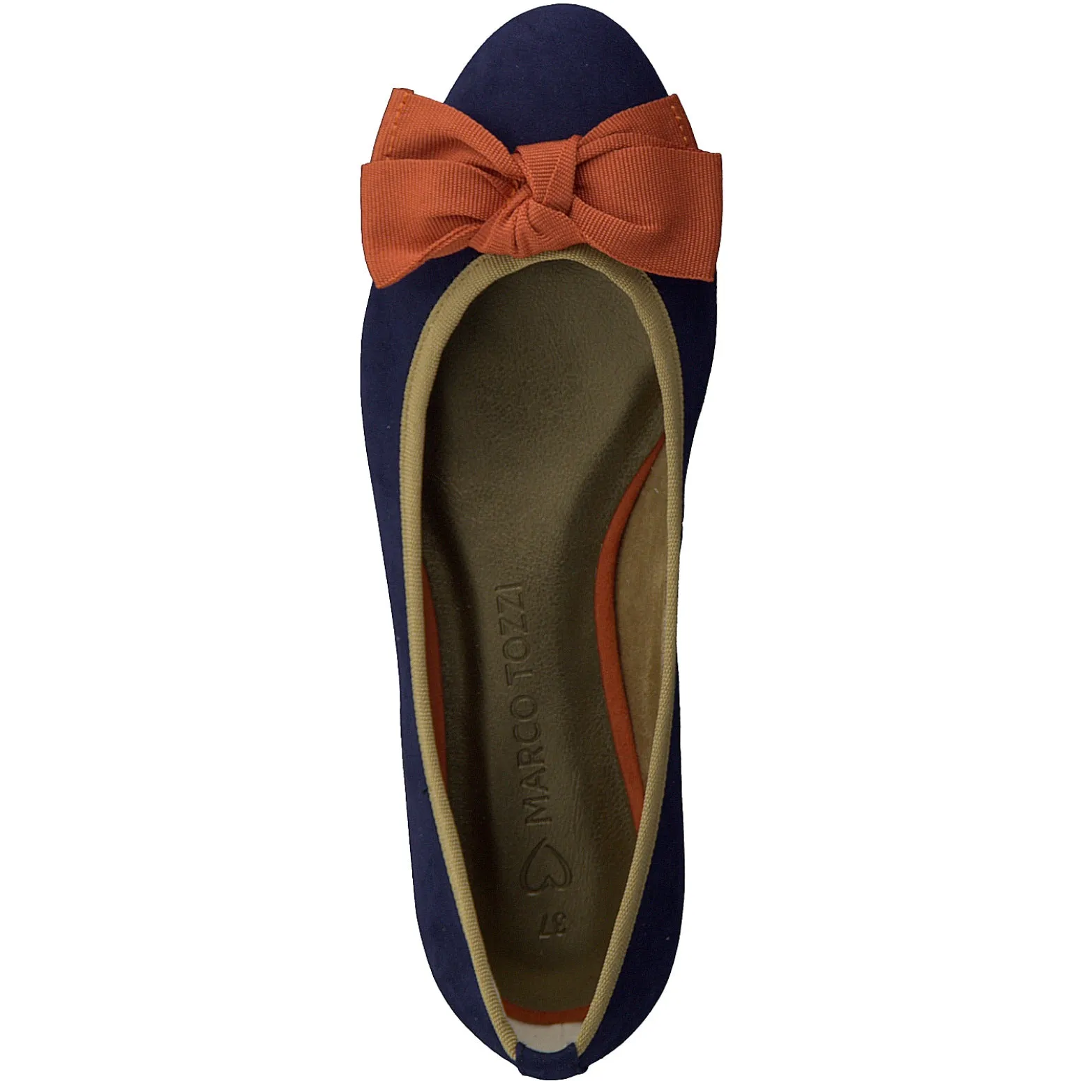Marco Tozzi Ladies Bow Trim Pump
