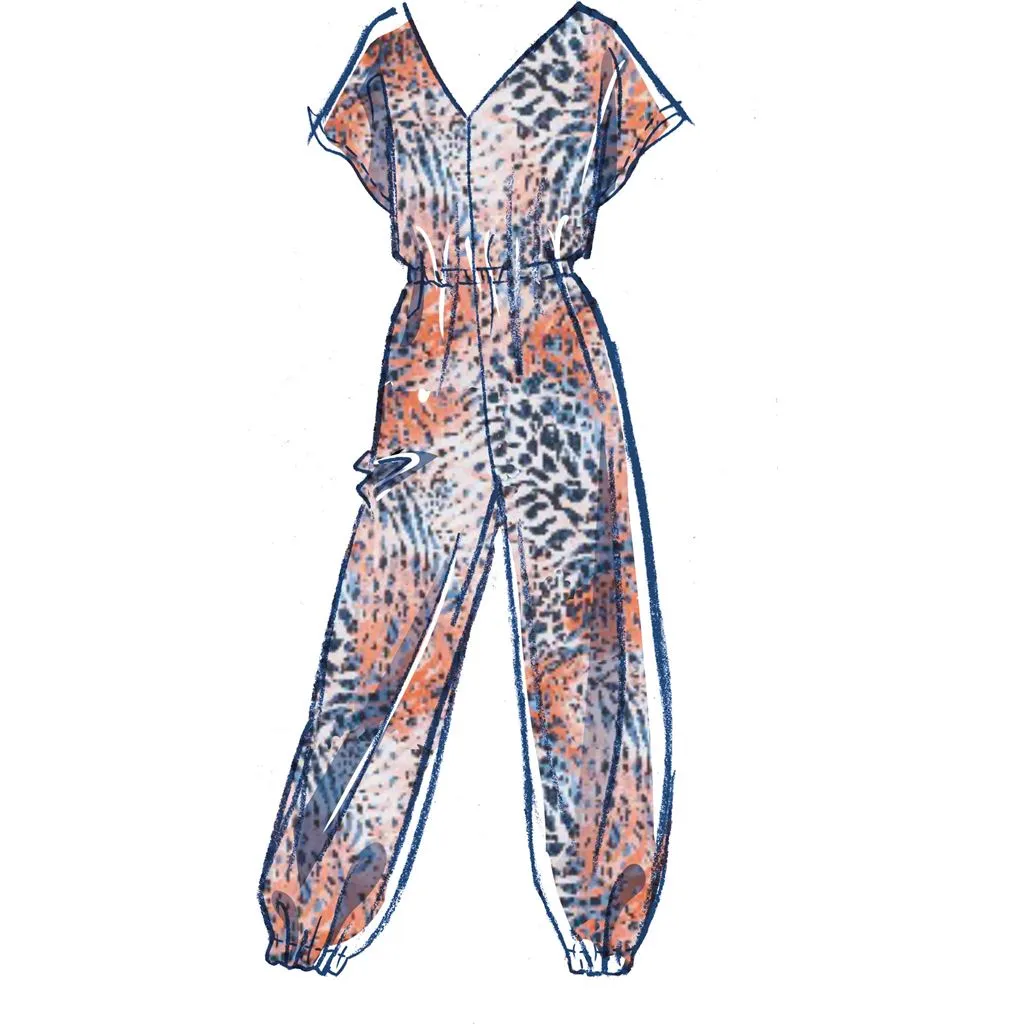 McCall's Pattern M8317 Girls' Romper and Jumpsuits