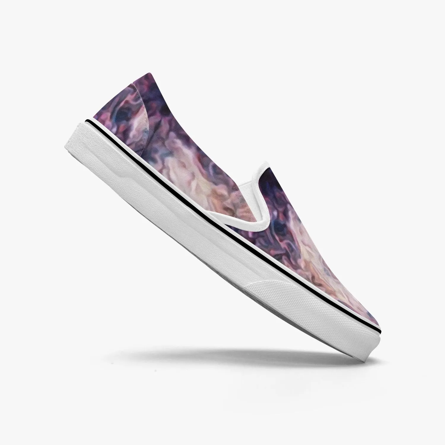 Medusa Split-Style Psychedelic Slip-On Shoes