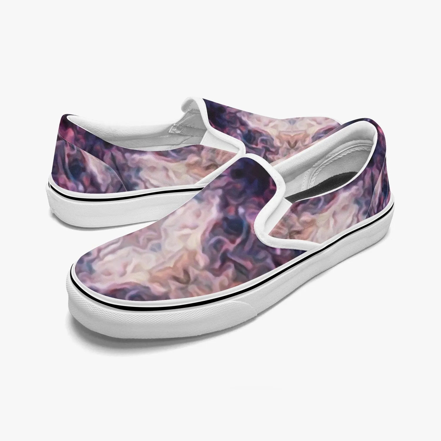 Medusa Split-Style Psychedelic Slip-On Shoes