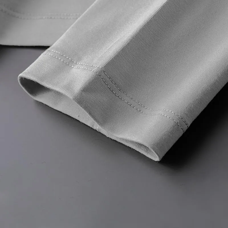 Men's Casual Bottoming Shirt V-Neck Long Sleeve T-Shirt 36952230Z