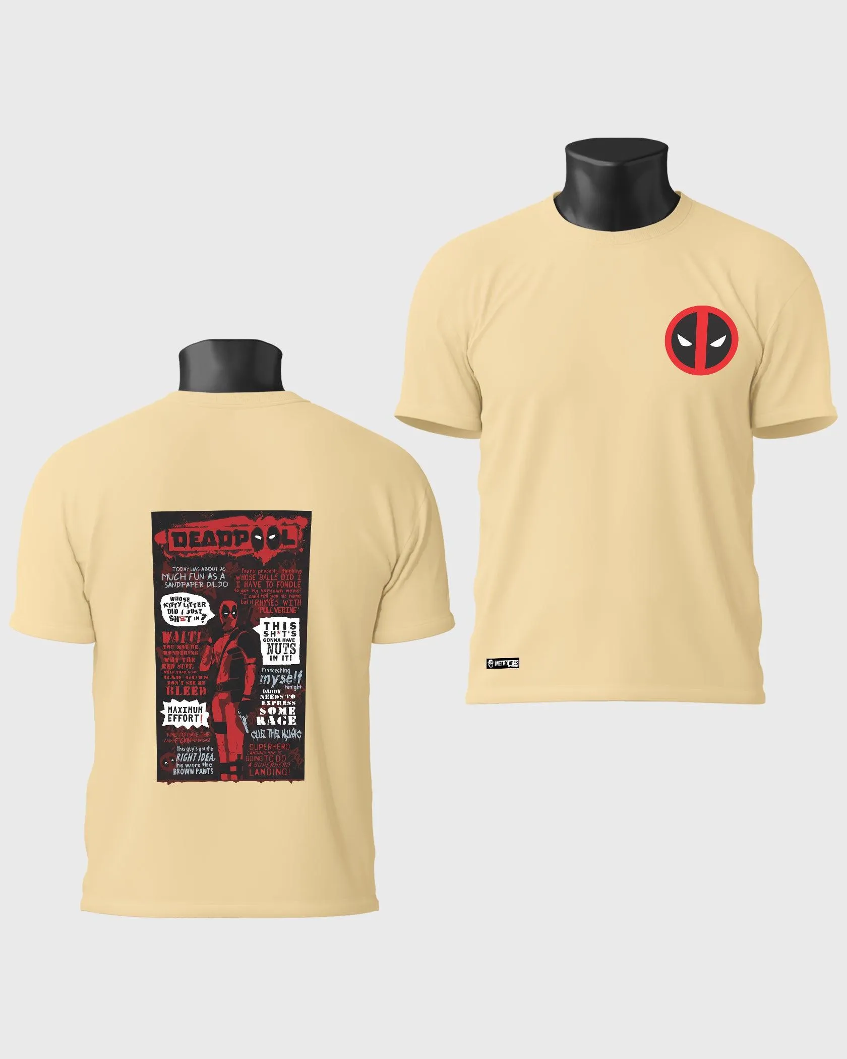 Mens Regular Tshirt Movies & Series Deadpool Thisshits