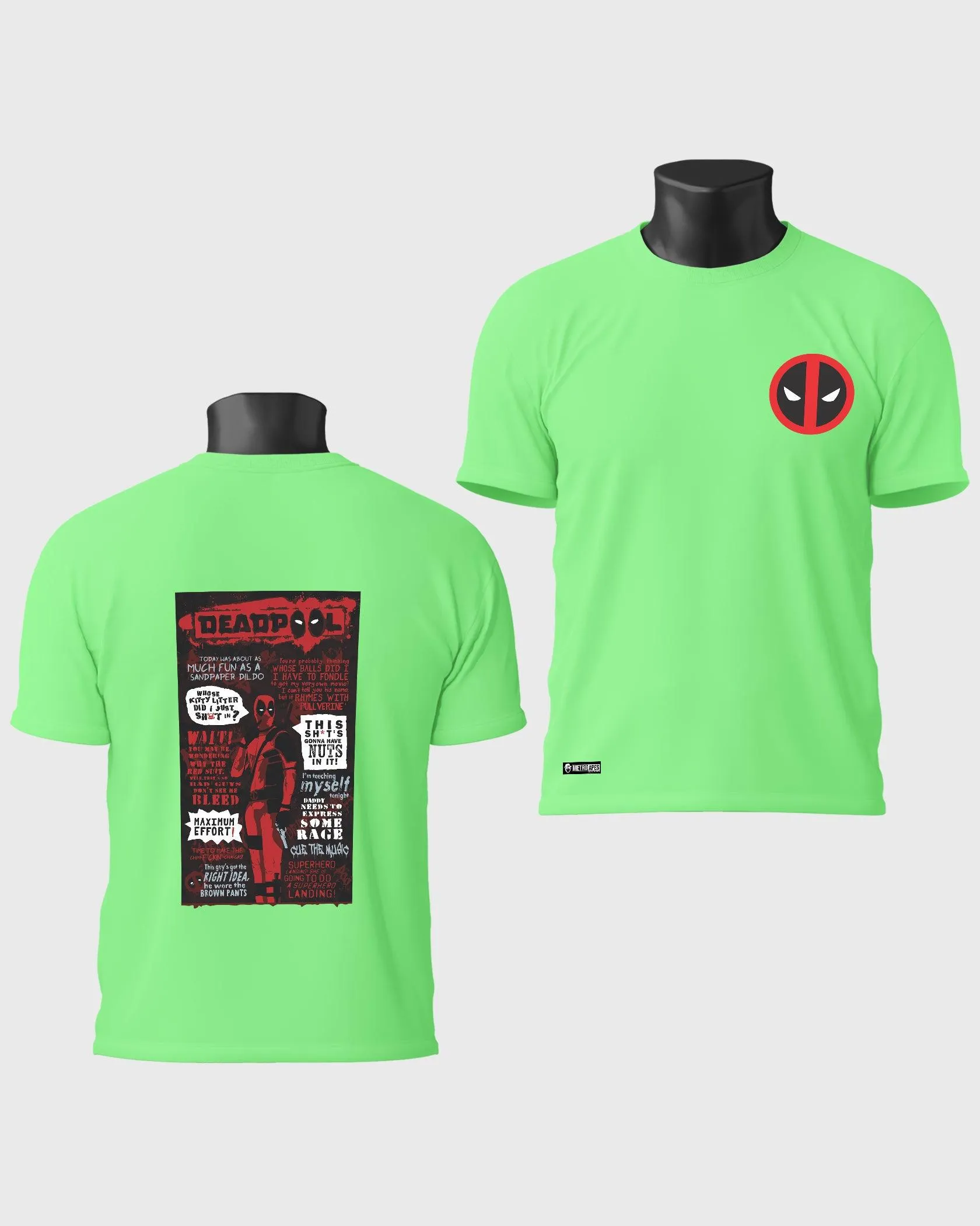 Mens Regular Tshirt Movies & Series Deadpool Thisshits