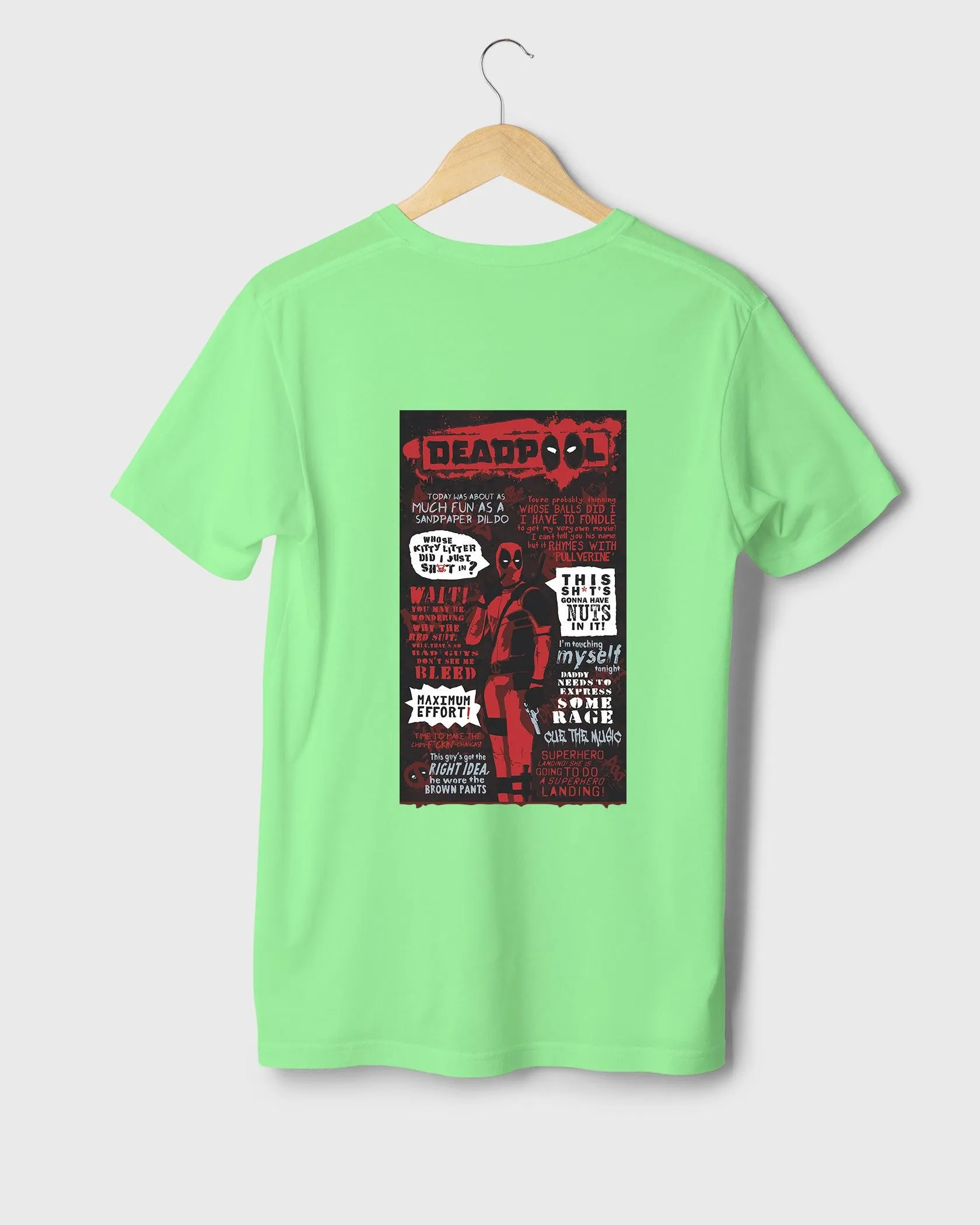 Mens Regular Tshirt Movies & Series Deadpool Thisshits