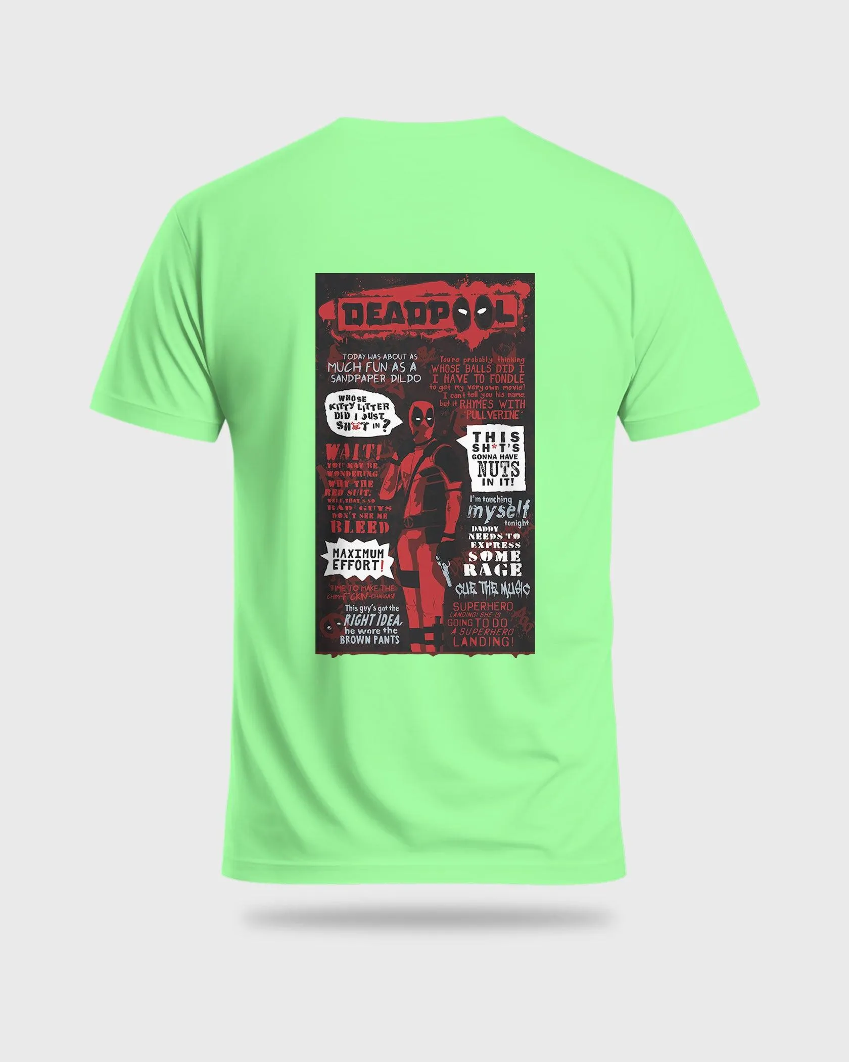 Mens Regular Tshirt Movies & Series Deadpool Thisshits