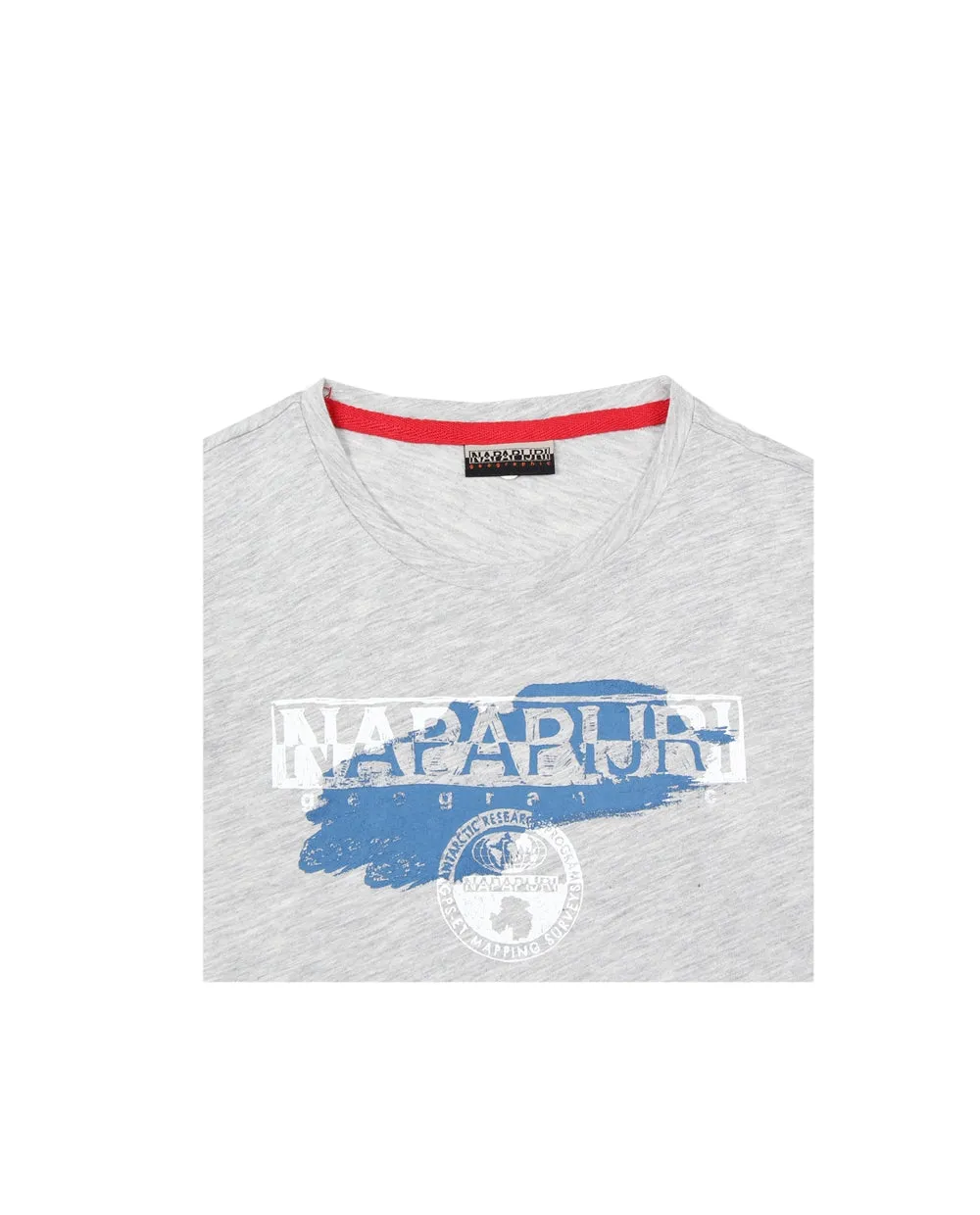 Napapijra Junior Shadow Grey Logo T-Shirt
