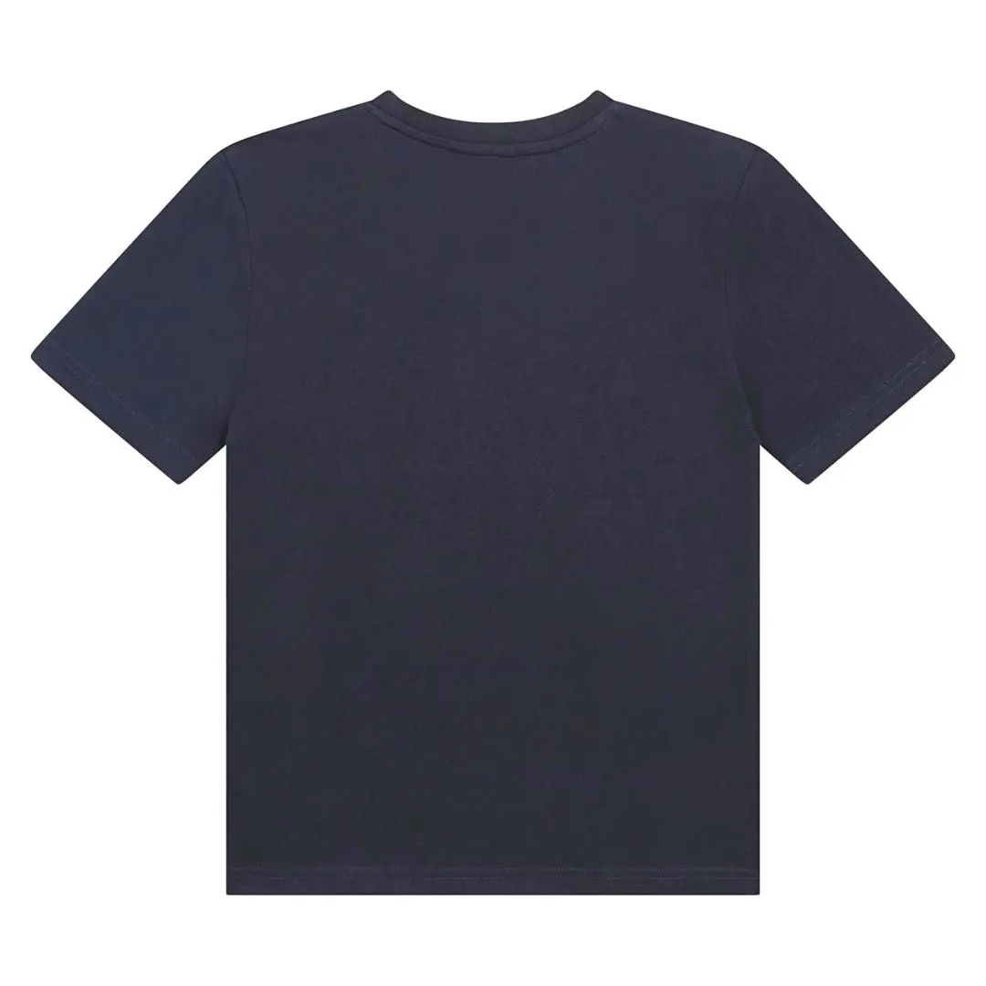 Navy Large Logo T-Shirt