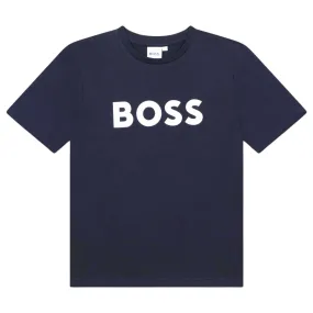 Navy Large Logo T-Shirt