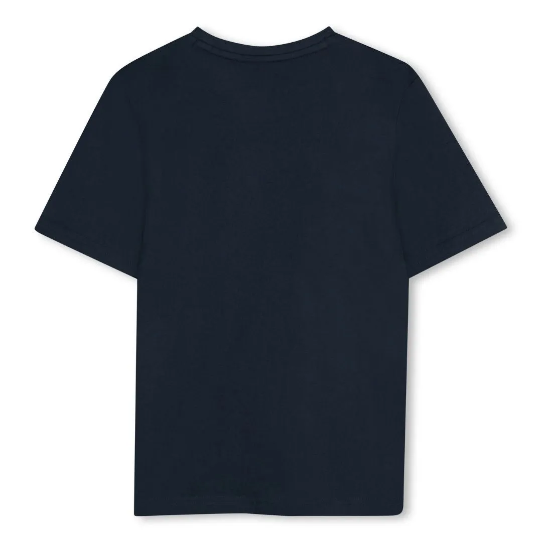 Navy Triple Logo T-Shirt