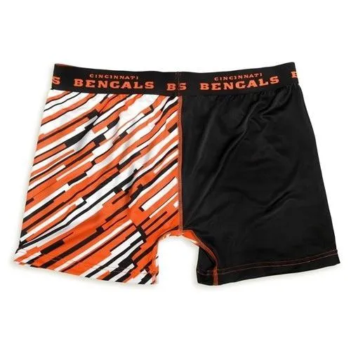 NFL Mens Wordmark Compression Shorts Underwear Cincinnati Bengals