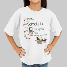 Nice List Custom Adult T-Shirt