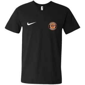 Nike Cincinnati Bengal Nfl Football Men V-Neck T-Shirt