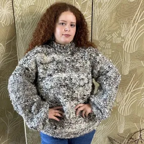 Nubby knit sweater