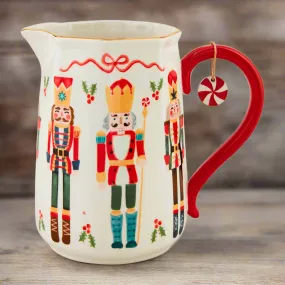 Nutcracker Pitcher by Mud Pie
