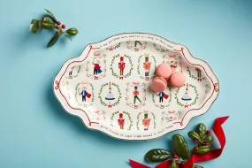Nutcracker Platter by Mud Pie