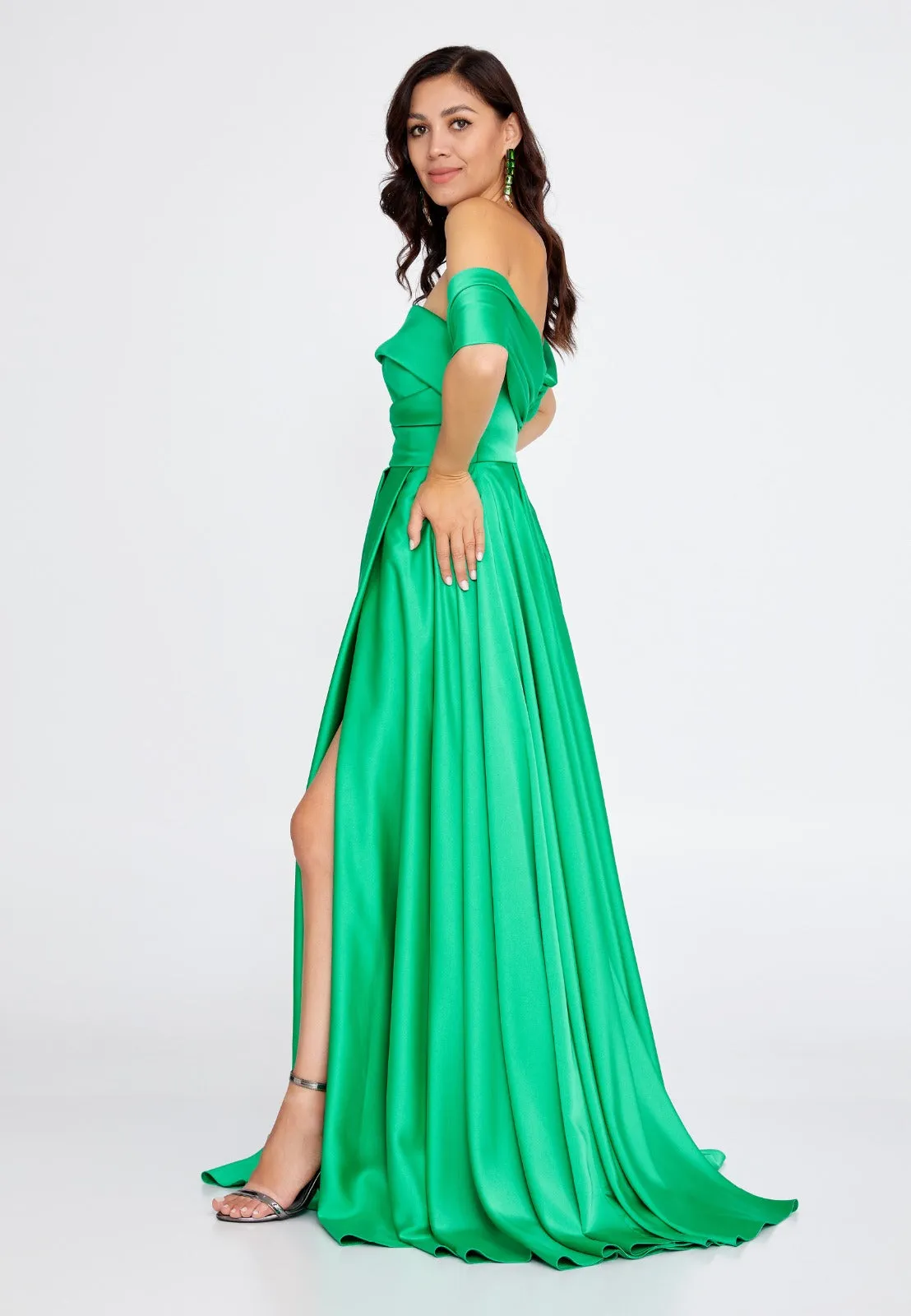 Off Shoulder Maxi Dress