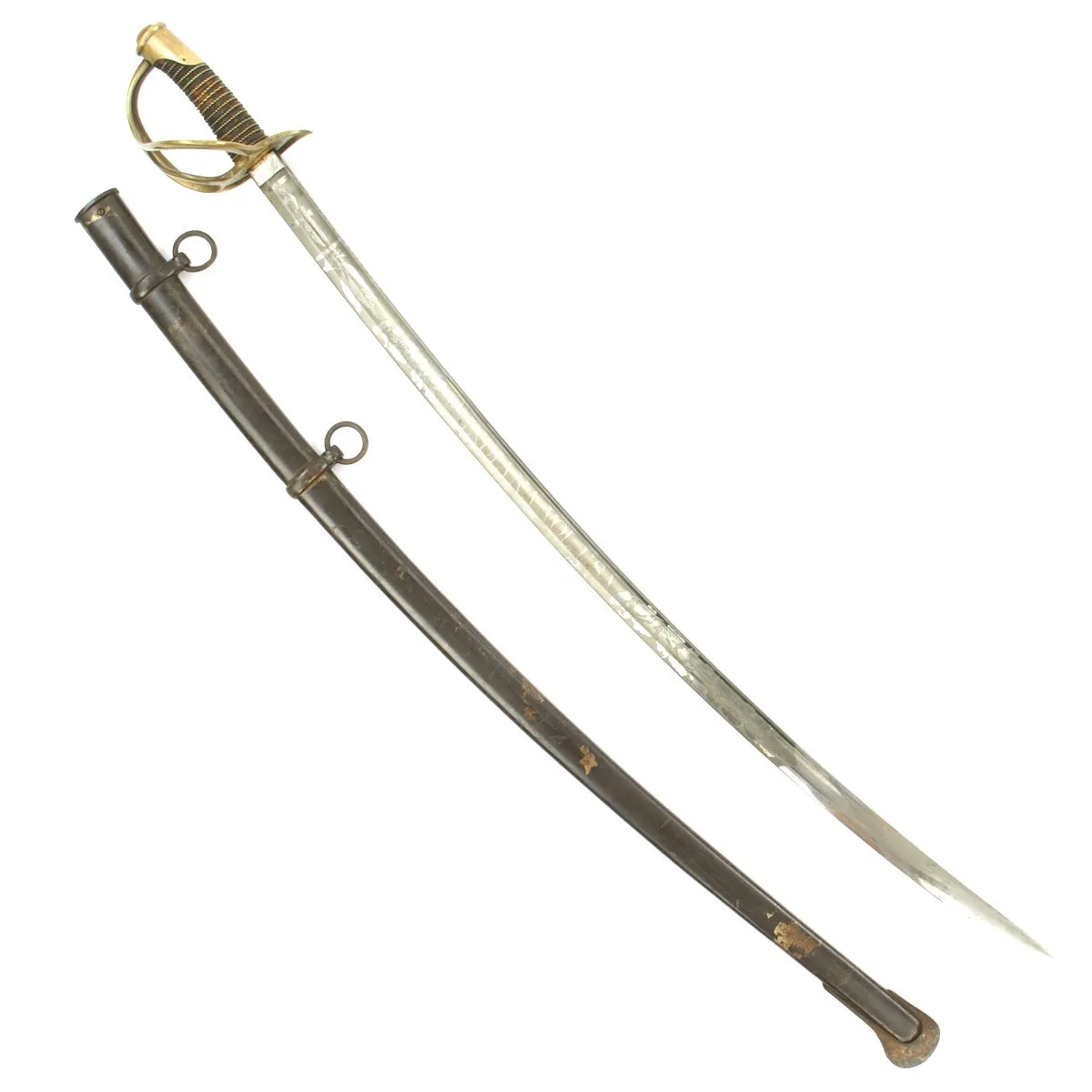 Original U.S. Civl War Brigadier General William B. Hazen Model 1840 Presentation Cavalry Saber