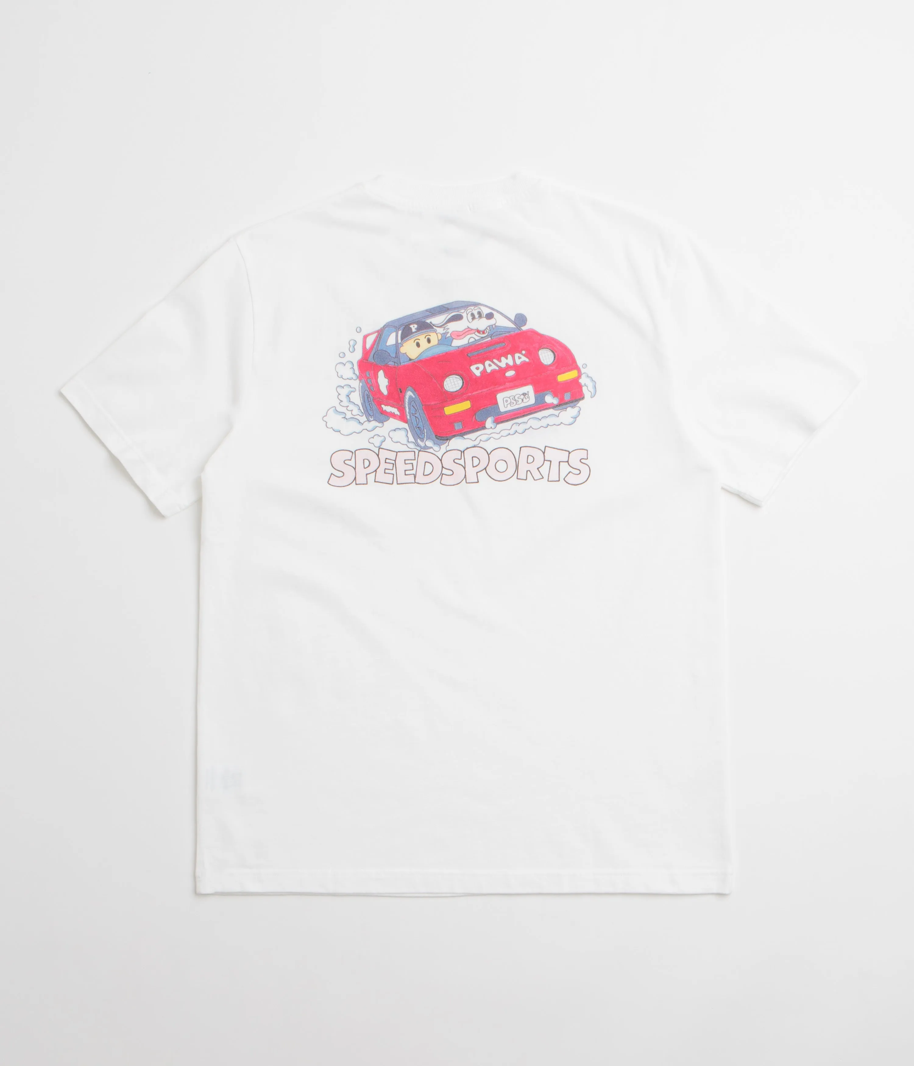 Pawa Speed Sports Raceday T-Shirt - White