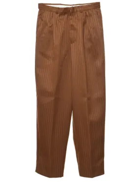 Pinstriped Trousers - W28 L29