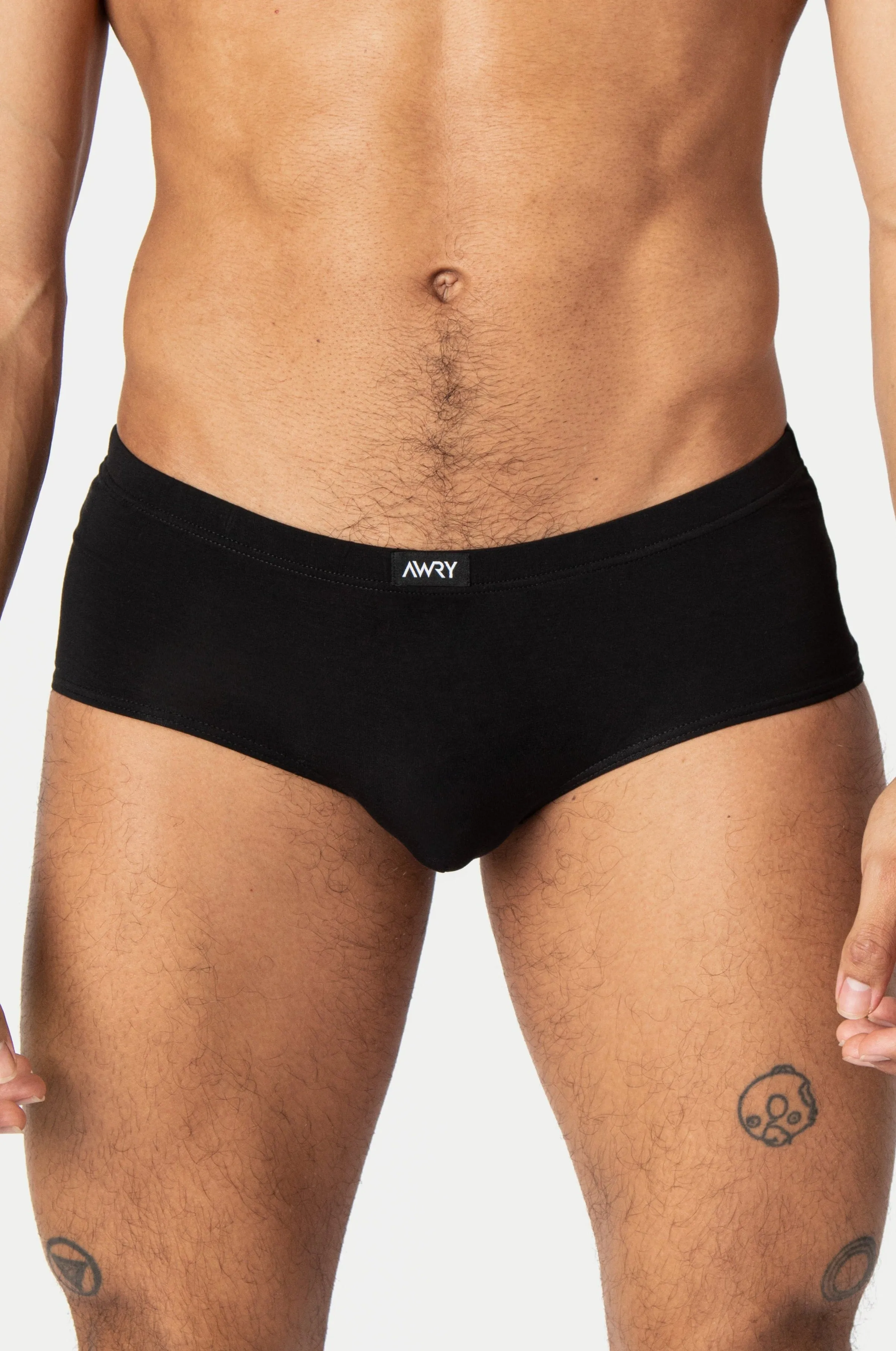 PLACID Square Briefs - Black