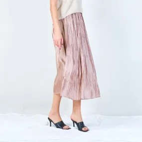 Pleated midi skirt wholesale