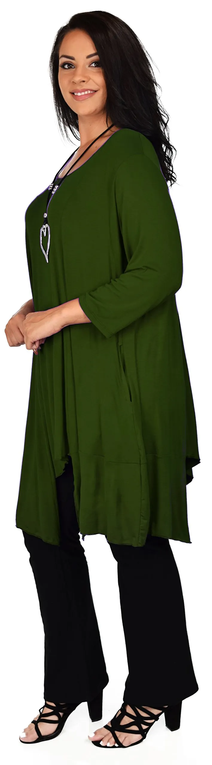 Plus Size Tunic, Full figured tunic, Summer Tunic,  Asymmetrical Tunic, Long Tunic, Designer Tunic, Women Tunic
