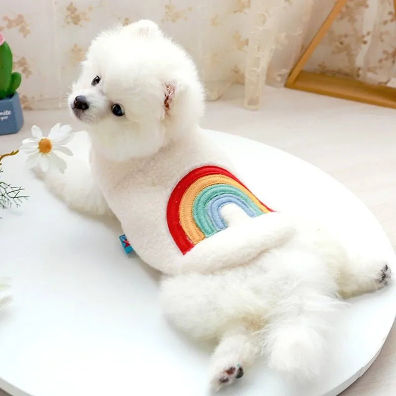 Puffy Rainbow Vest