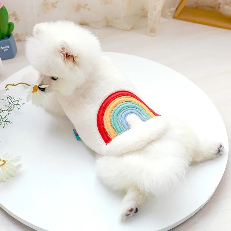 Puffy Rainbow Vest