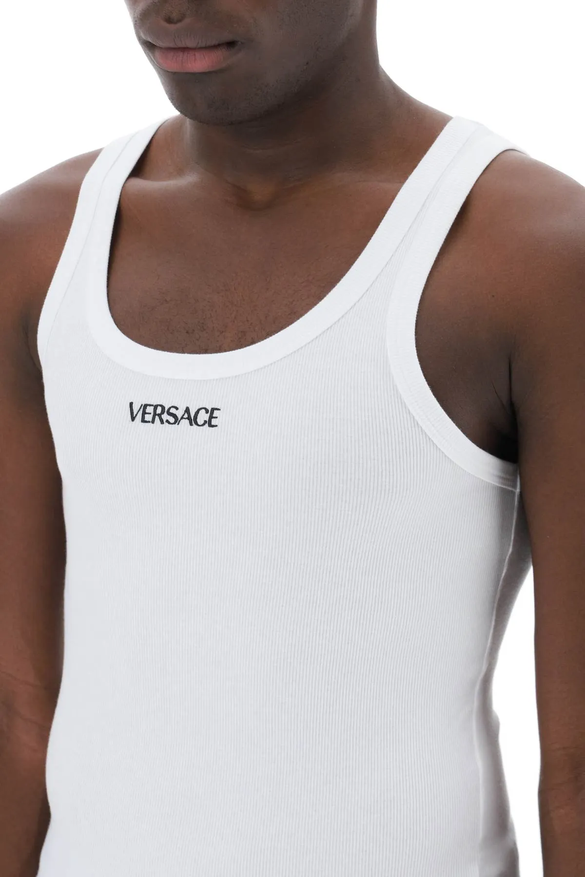 "intimate tank top with embroidered