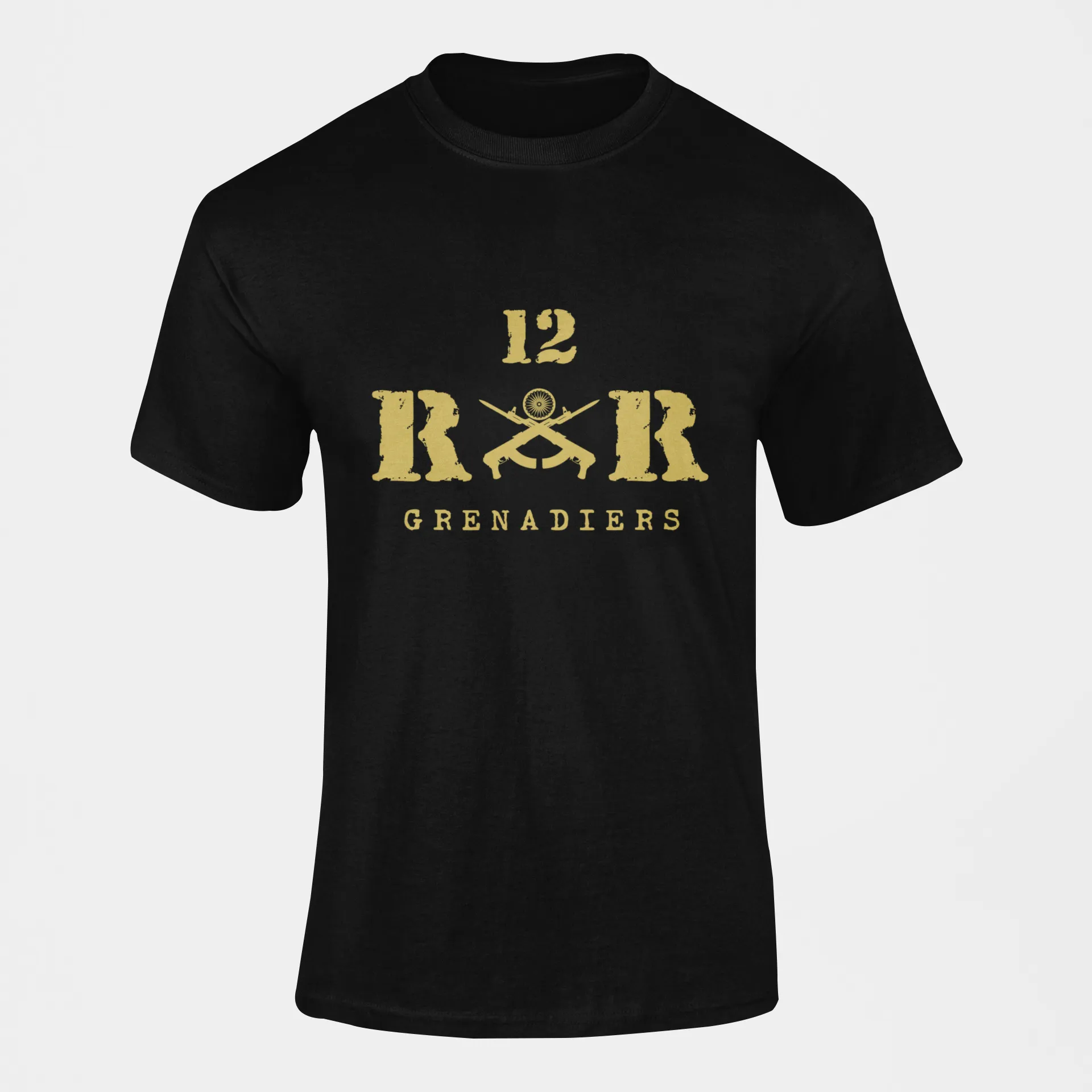 Rashtriya Rifles T-shirt - 12 RR Grenadiers (Men)