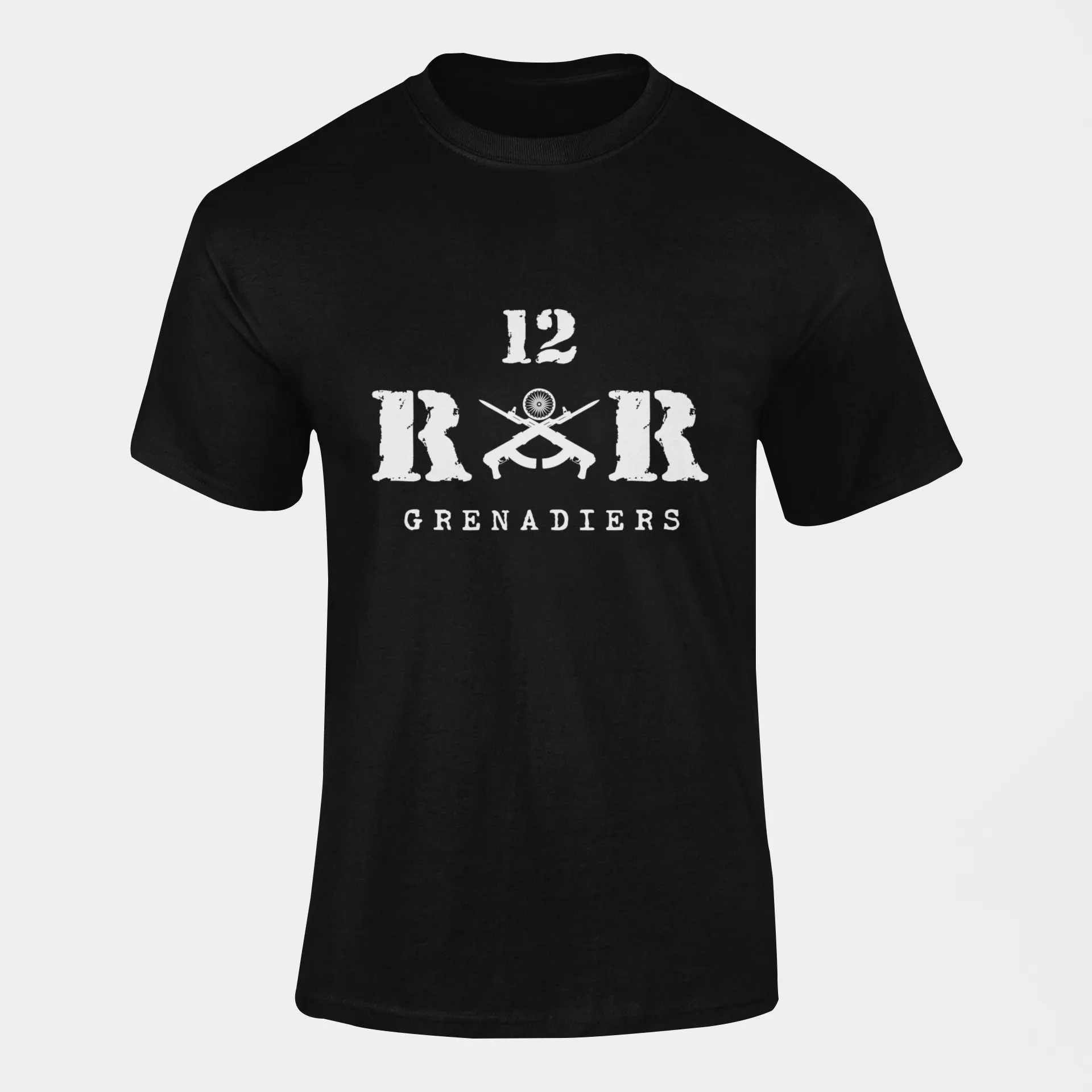 Rashtriya Rifles T-shirt - 12 RR Grenadiers (Men)