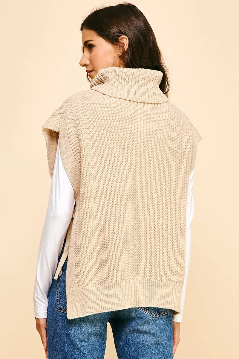 Reagan Side Tied Sweater Vest