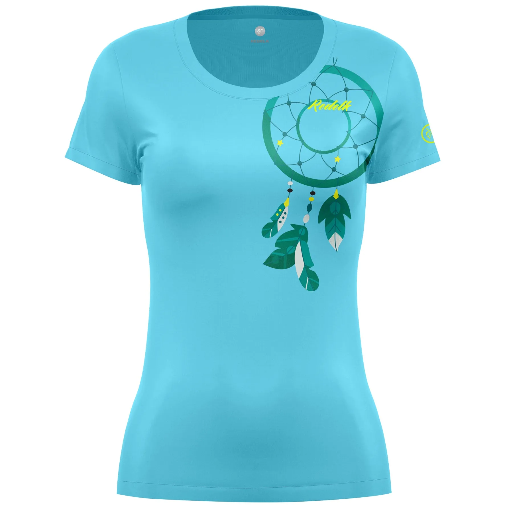 REDELK JUTTA-DREAM T-SHIRT DONNA TRASPIRANTE MANICHE CORTE Colore Crystal Sea